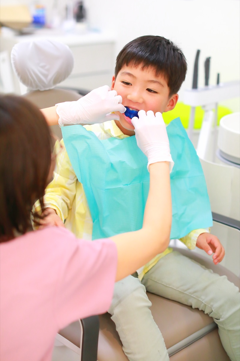 お子様の予防歯科に 力を入れています